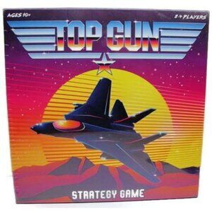 New Sealed Top Gun Strategy Board Game Volley Ball or Fighter Phase 2-4 Players